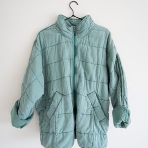 Free People Quilted Dolman Size L